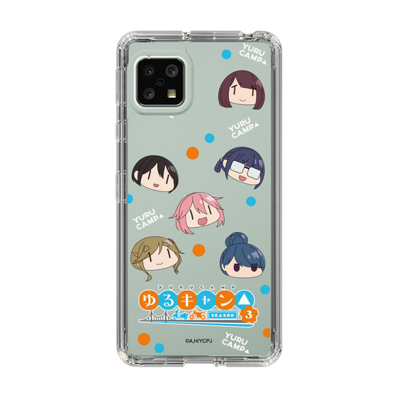 スリムプロテクションケース［ 『ゆるキャン△ SEASON3』- SNSアイコン ］