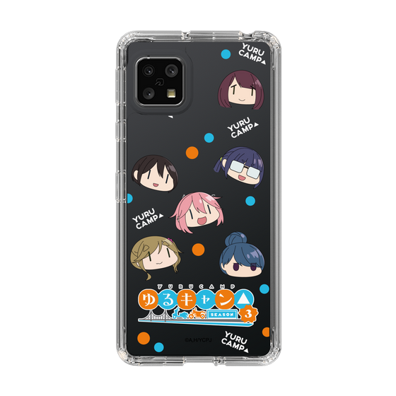 スリムプロテクションケース［ 『ゆるキャン△ SEASON3』- SNSアイコン ］