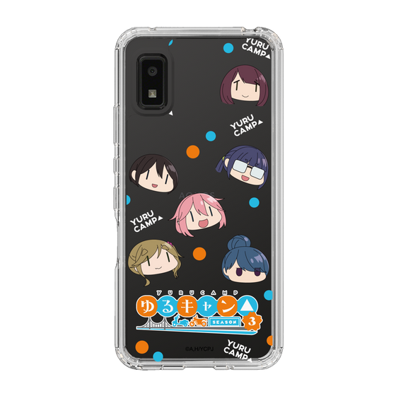 スリムプロテクションケース［ 『ゆるキャン△ SEASON3』- SNSアイコン ］