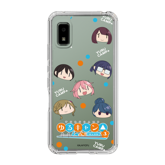 スリムプロテクションケース［ 『ゆるキャン△ SEASON3』- SNSアイコン ］