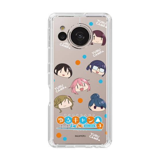 スリムプロテクションケース［ 『ゆるキャン△ SEASON3』- SNSアイコン ］