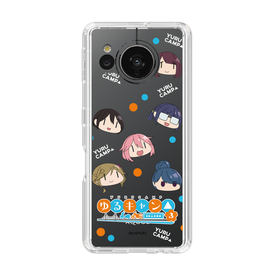 スリムプロテクションケース［ 『ゆるキャン△ SEASON3』- SNSアイコン ］
