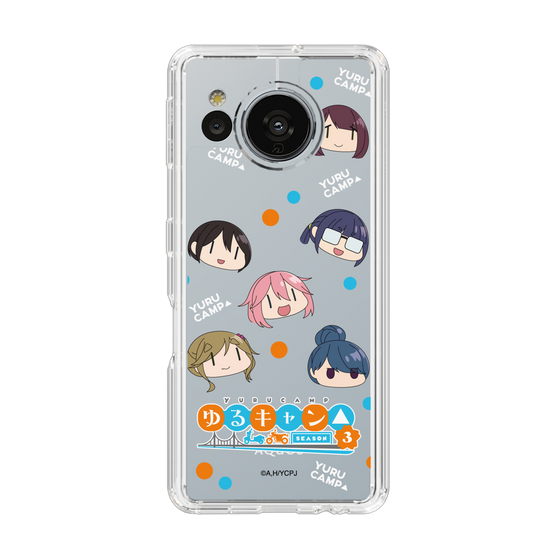 スリムプロテクションケース［ 『ゆるキャン△ SEASON3』- SNSアイコン ］