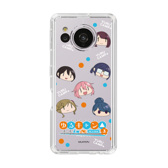 スリムプロテクションケース［ 『ゆるキャン△ SEASON3』- SNSアイコン ］
