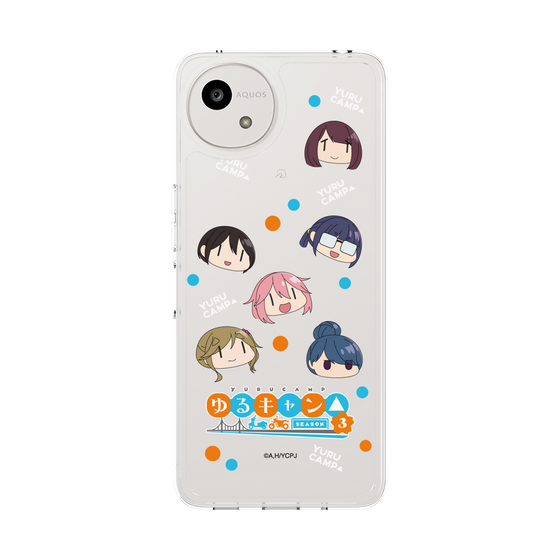 スリムプロテクションケース［ 『ゆるキャン△ SEASON3』- SNSアイコン ］