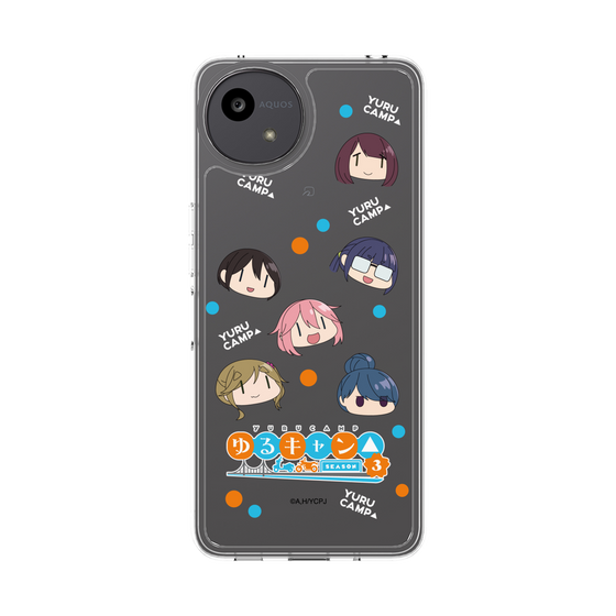 スリムプロテクションケース［ 『ゆるキャン△ SEASON3』- SNSアイコン ］
