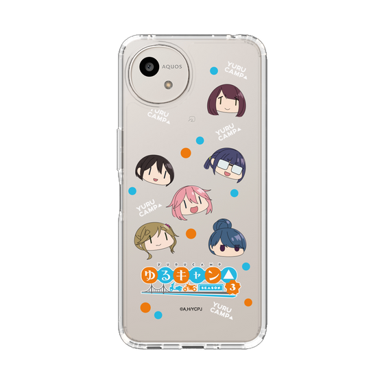 スリムプロテクションケース［ 『ゆるキャン△ SEASON3』- SNSアイコン ］