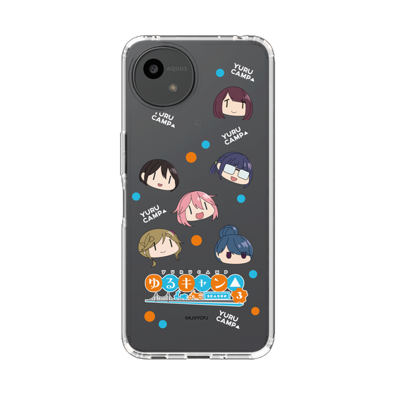 スリムプロテクションケース［ 『ゆるキャン△ SEASON3』- SNSアイコン ］