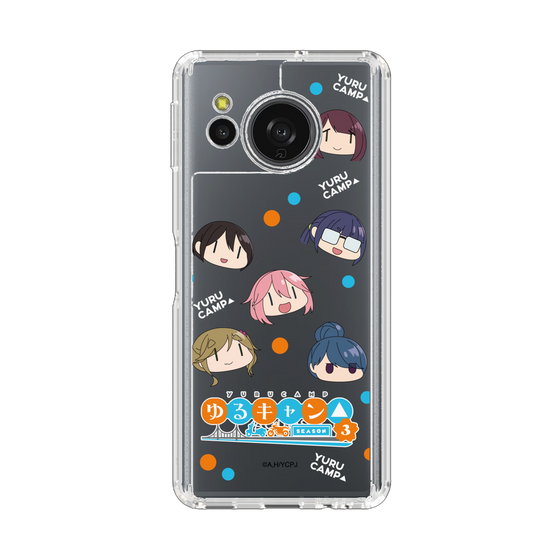 スリムプロテクションケース［ 『ゆるキャン△ SEASON3』- SNSアイコン ］