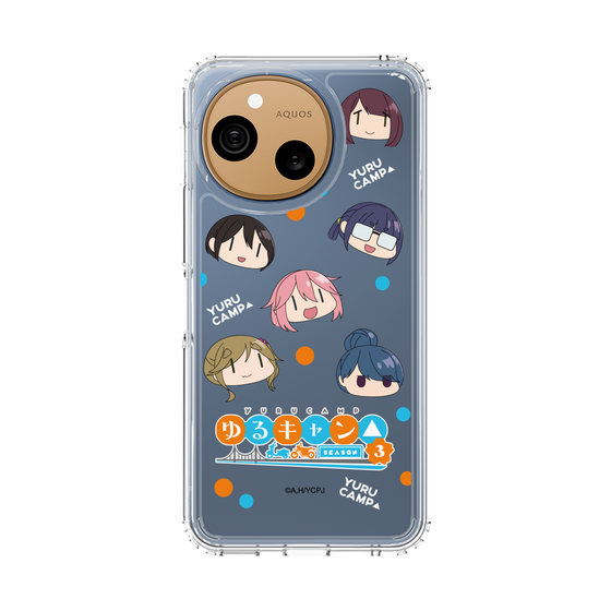 スリムプロテクションケース［ 『ゆるキャン△ SEASON3』- SNSアイコン ］