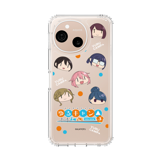 スリムプロテクションケース［ 『ゆるキャン△ SEASON3』- SNSアイコン ］