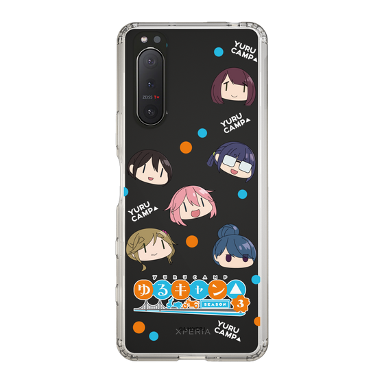 スリムプロテクションケース［ 『ゆるキャン△ SEASON3』- SNSアイコン ］