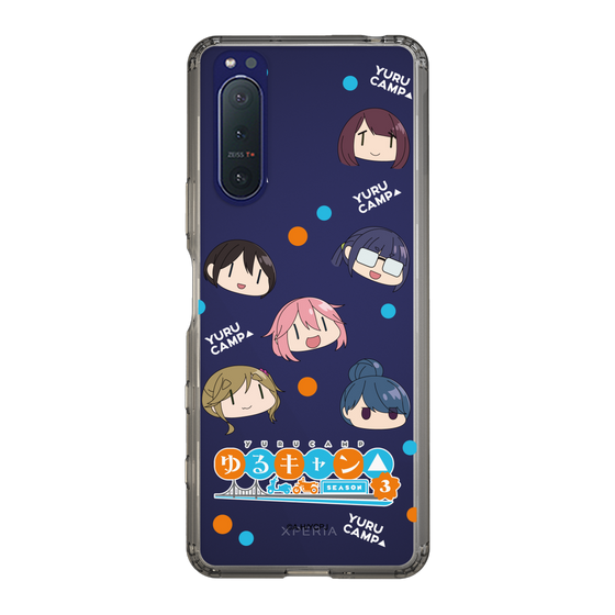 スリムプロテクションケース［ 『ゆるキャン△ SEASON3』- SNSアイコン ］