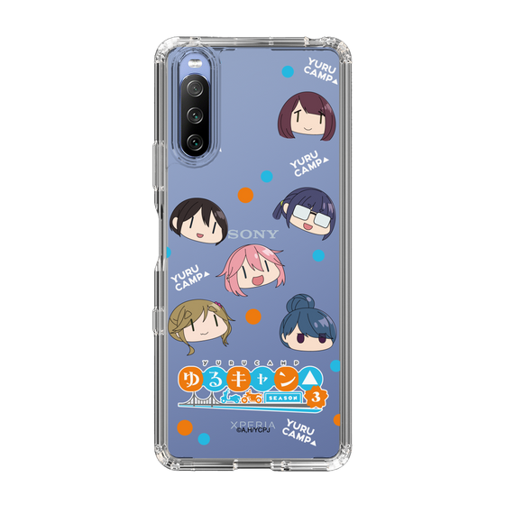 スリムプロテクションケース［ 『ゆるキャン△ SEASON3』- SNSアイコン ］