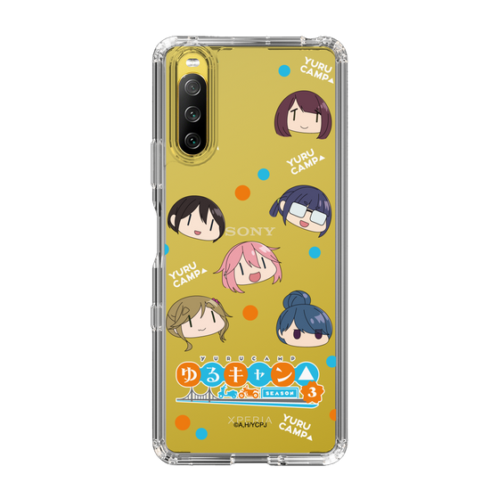 スリムプロテクションケース［ 『ゆるキャン△ SEASON3』- SNSアイコン ］