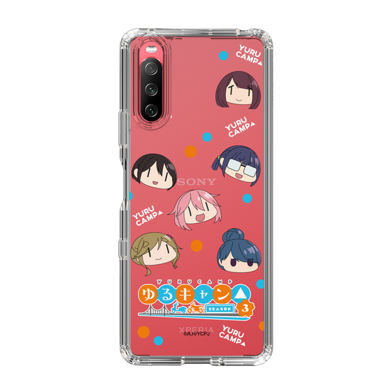 スリムプロテクションケース［ 『ゆるキャン△ SEASON3』- SNSアイコン ］