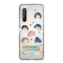 スリムプロテクションケース［ 『ゆるキャン△ SEASON3』- SNSアイコン ］