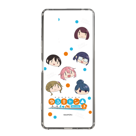 スリムプロテクションケース［ 『ゆるキャン△ SEASON3』- SNSアイコン ］