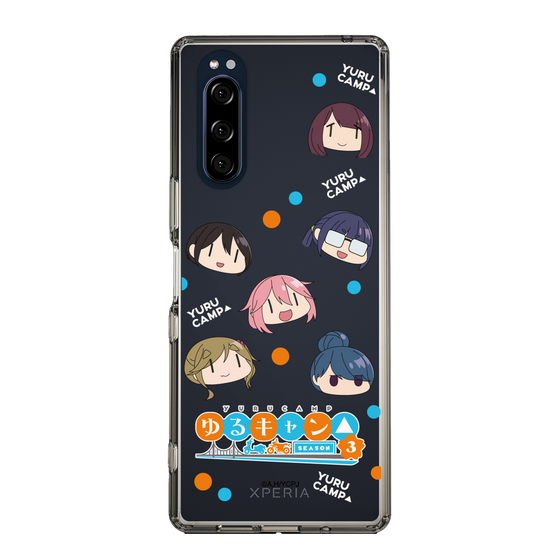 スリムプロテクションケース［ 『ゆるキャン△ SEASON3』- SNSアイコン ］