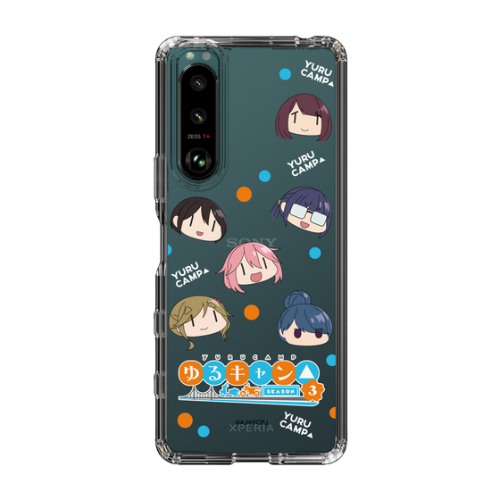 スリムプロテクションケース［ 『ゆるキャン△ SEASON3』- SNSアイコン ］
