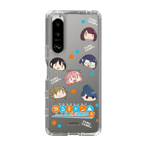 スリムプロテクションケース［ 『ゆるキャン△ SEASON3』- SNSアイコン ］