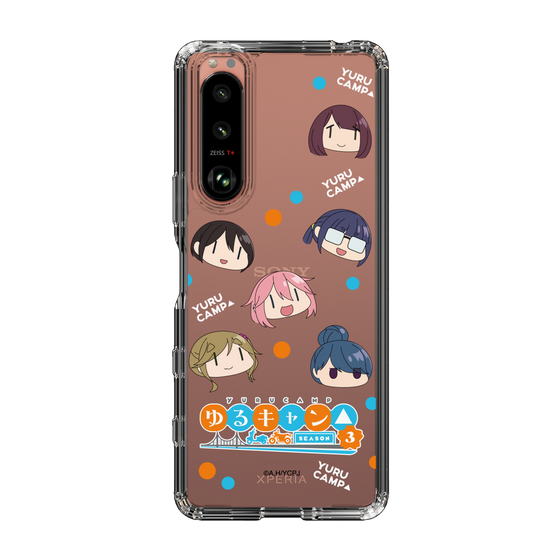 スリムプロテクションケース［ 『ゆるキャン△ SEASON3』- SNSアイコン ］