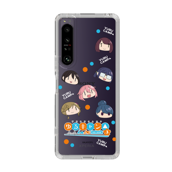 スリムプロテクションケース［ 『ゆるキャン△ SEASON3』- SNSアイコン ］