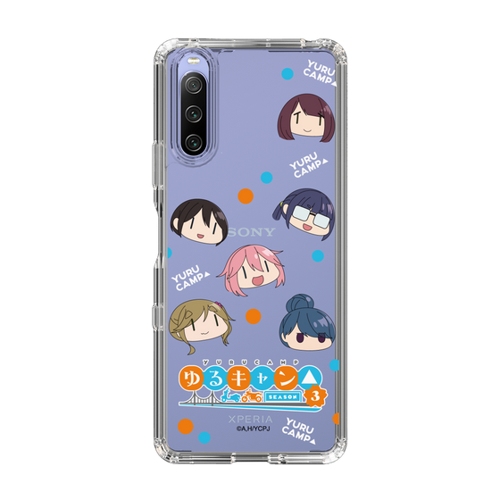 スリムプロテクションケース［ 『ゆるキャン△ SEASON3』- SNSアイコン ］