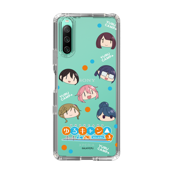 スリムプロテクションケース［ 『ゆるキャン△ SEASON3』- SNSアイコン ］