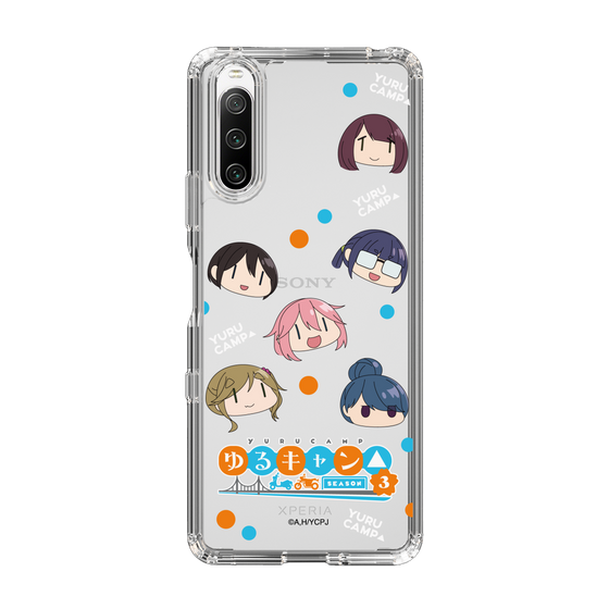 スリムプロテクションケース［ 『ゆるキャン△ SEASON3』- SNSアイコン ］