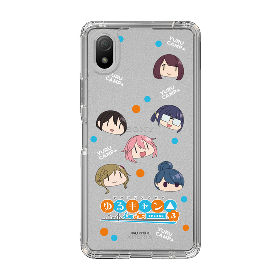 スリムプロテクションケース［ 『ゆるキャン△ SEASON3』- SNSアイコン ］