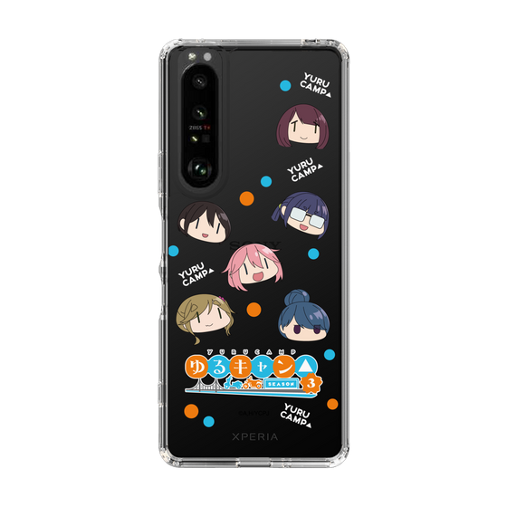 スリムプロテクションケース［ 『ゆるキャン△ SEASON3』- SNSアイコン ］