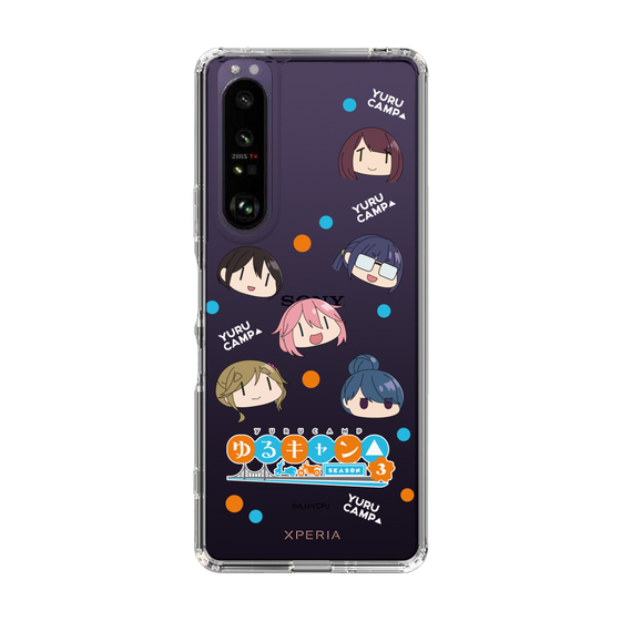 スリムプロテクションケース［ 『ゆるキャン△ SEASON3』- SNSアイコン ］