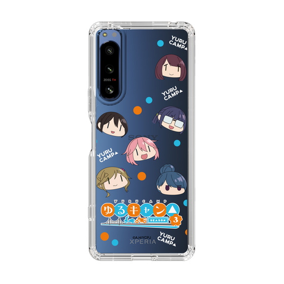 スリムプロテクションケース［ 『ゆるキャン△ SEASON3』- SNSアイコン ］