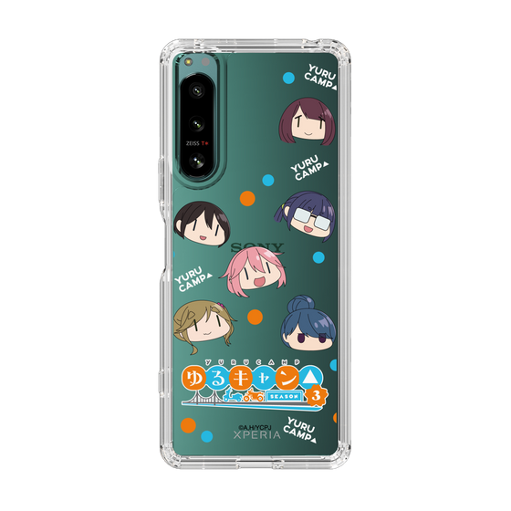 スリムプロテクションケース［ 『ゆるキャン△ SEASON3』- SNSアイコン ］
