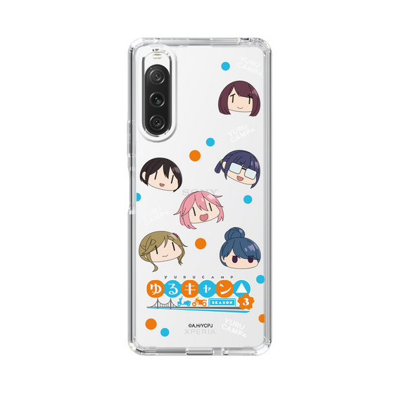 スリムプロテクションケース［ 『ゆるキャン△ SEASON3』- SNSアイコン ］