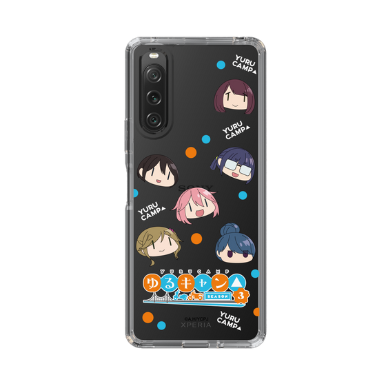 スリムプロテクションケース［ 『ゆるキャン△ SEASON3』- SNSアイコン ］
