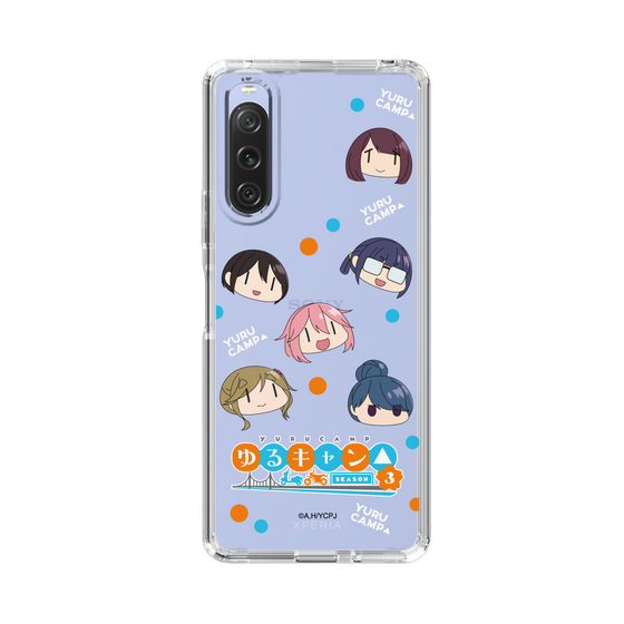 スリムプロテクションケース［ 『ゆるキャン△ SEASON3』- SNSアイコン ］