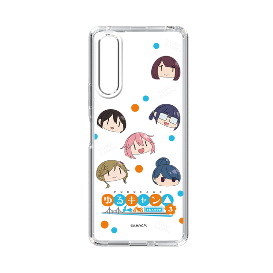 スリムプロテクションケース［ 『ゆるキャン△ SEASON3』- SNSアイコン ］