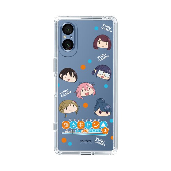 スリムプロテクションケース［ 『ゆるキャン△ SEASON3』- SNSアイコン ］