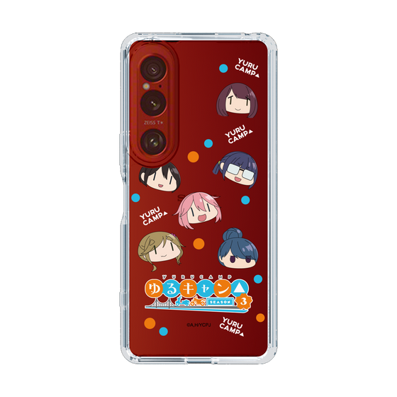スリムプロテクションケース［ 『ゆるキャン△ SEASON3』- SNSアイコン ］