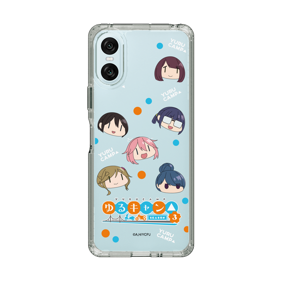 スリムプロテクションケース［ 『ゆるキャン△ SEASON3』- SNSアイコン ］