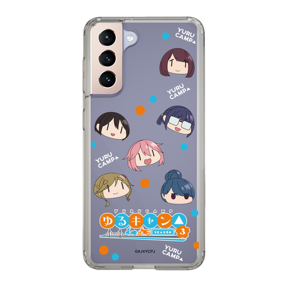 スリムプロテクションケース［ 『ゆるキャン△ SEASON3』- SNSアイコン ］
