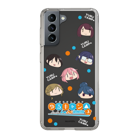 スリムプロテクションケース［ 『ゆるキャン△ SEASON3』- SNSアイコン ］