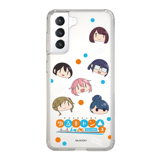 スリムプロテクションケース［ 『ゆるキャン△ SEASON3』- SNSアイコン ］
