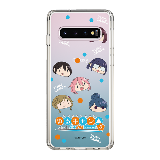 スリムプロテクションケース［ 『ゆるキャン△ SEASON3』- SNSアイコン ］