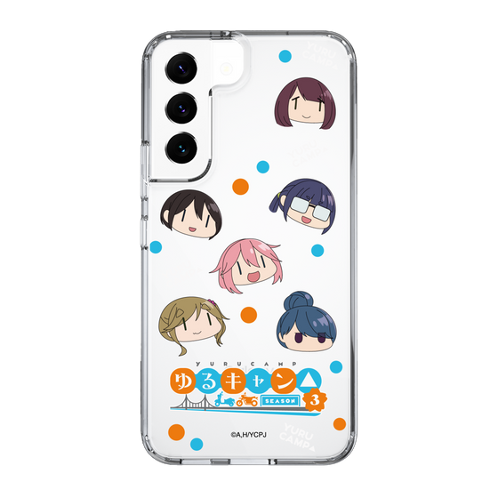 スリムプロテクションケース［ 『ゆるキャン△ SEASON3』- SNSアイコン ］