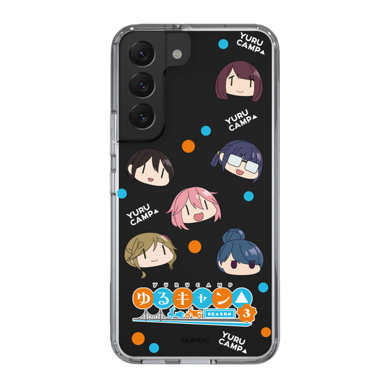 スリムプロテクションケース［ 『ゆるキャン△ SEASON3』- SNSアイコン ］