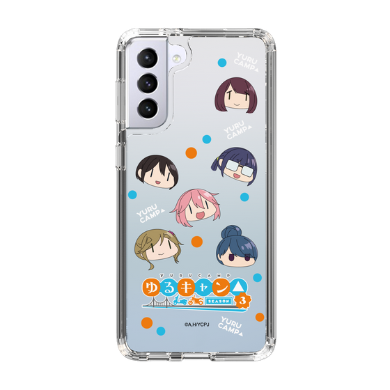 スリムプロテクションケース［ 『ゆるキャン△ SEASON3』- SNSアイコン ］