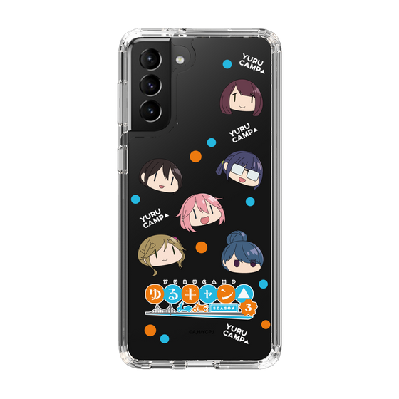 スリムプロテクションケース［ 『ゆるキャン△ SEASON3』- SNSアイコン ］